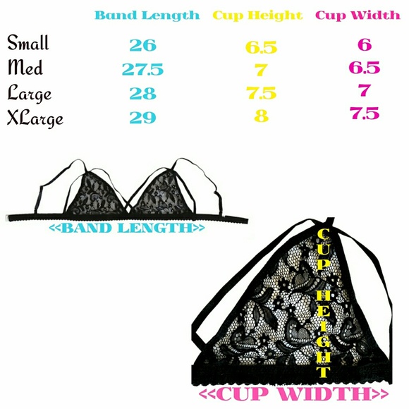 ❤Lace strappy bralette ❤ S, M, L, XL - Picture 5 of 5